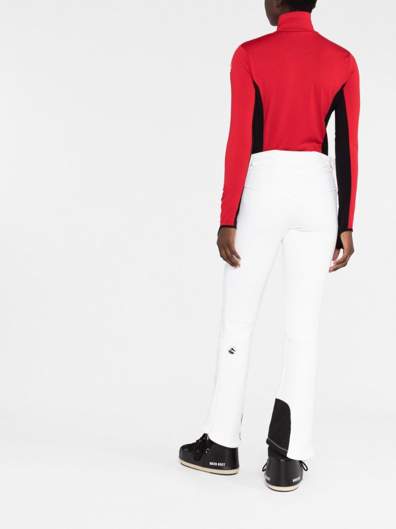 White Saint Moritz Straight-leg Ski Trousers