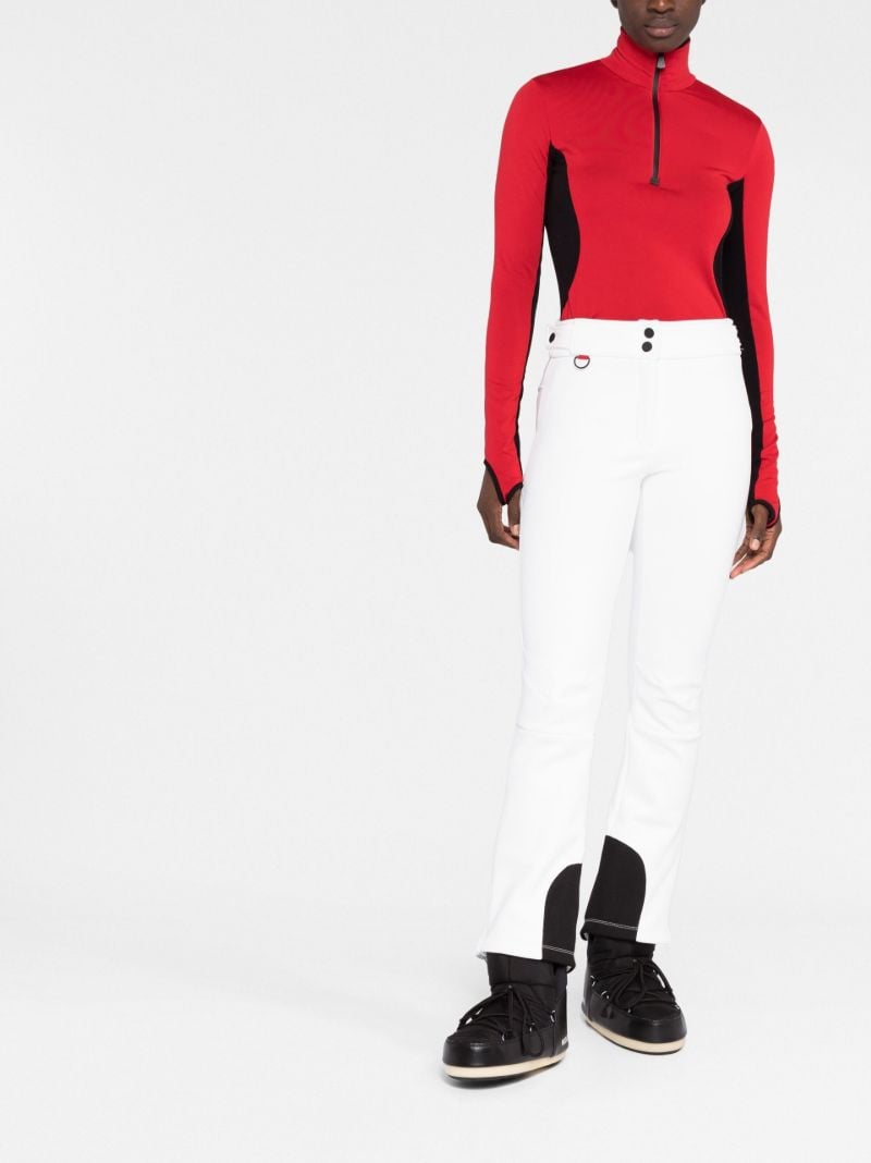 White Saint Moritz Straight-leg Ski Trousers