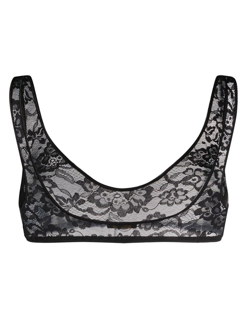 Black O-lover Lace Bralette