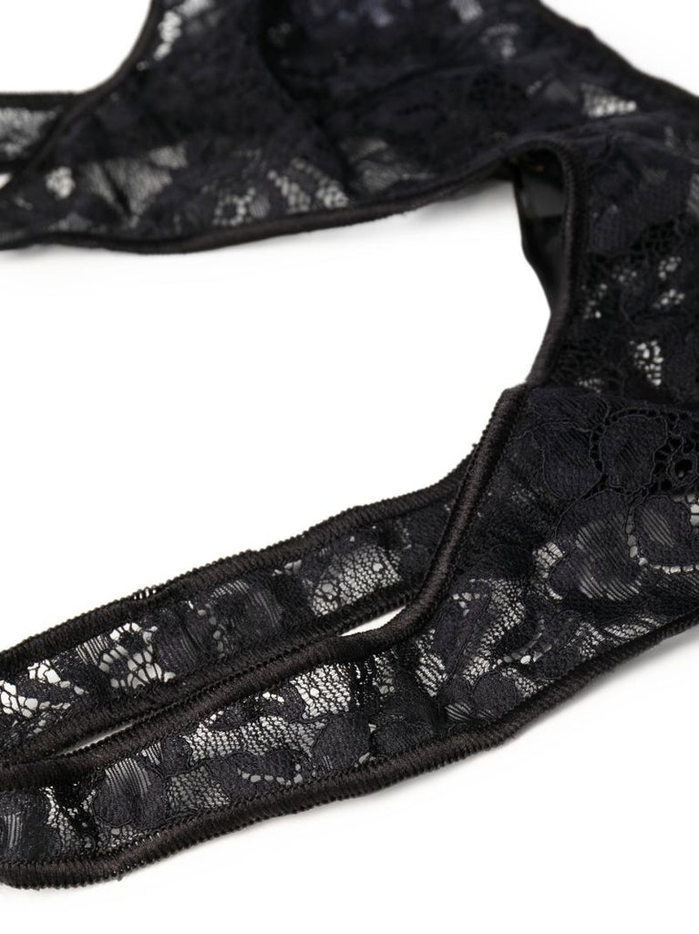 Black O-lover Lace Bralette