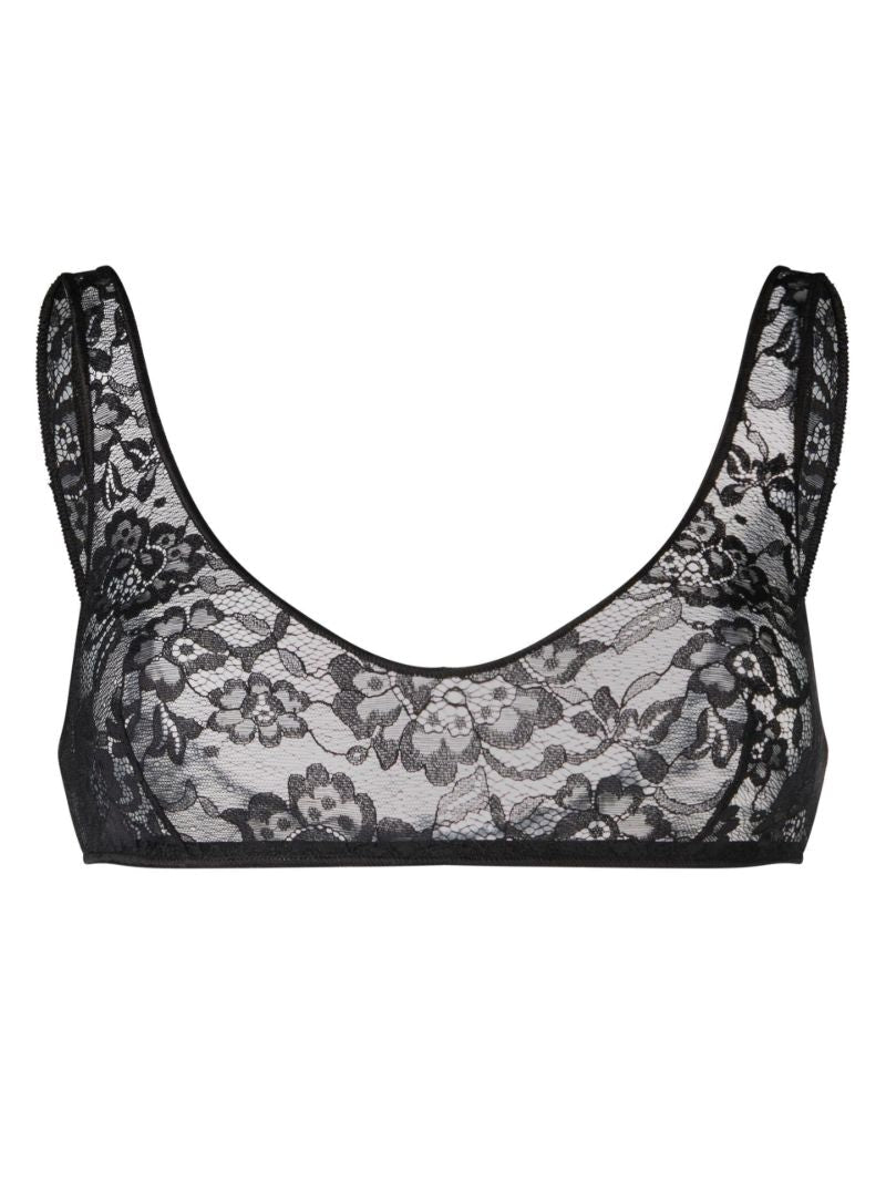 Black O-lover Lace Bralette