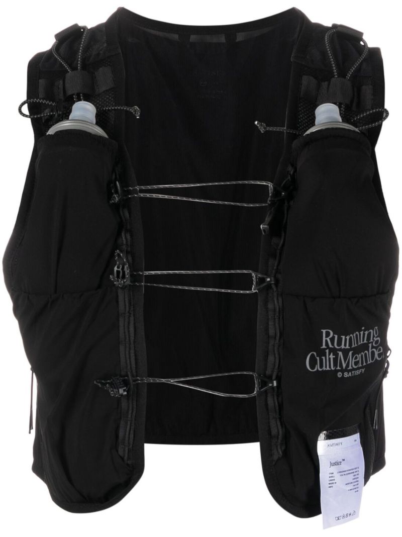 Black Justice Cordura Hydration Running Vest
