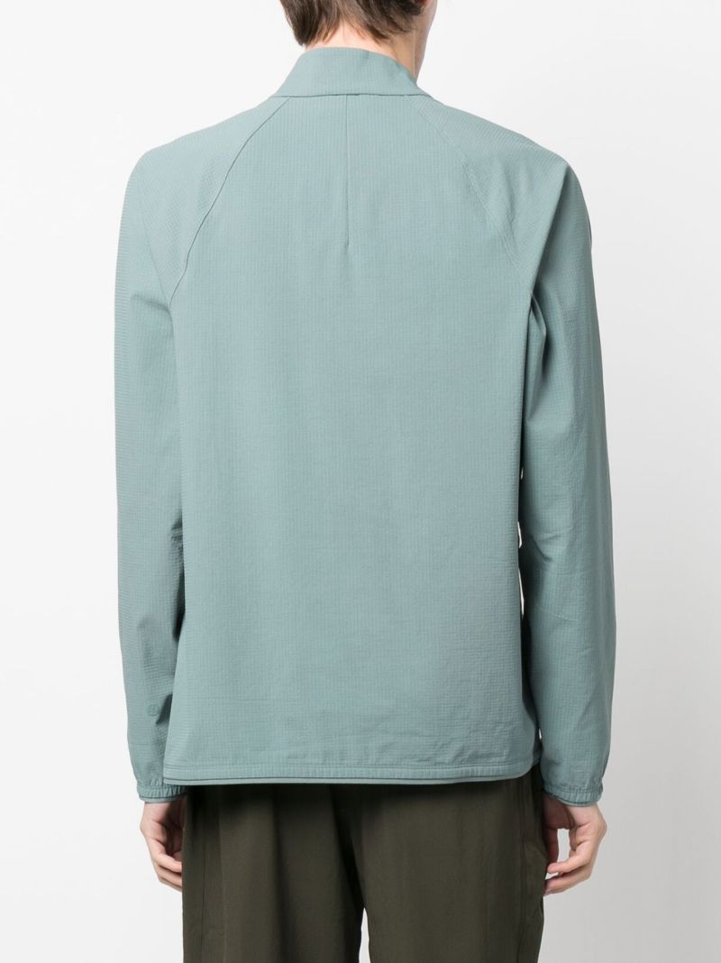 Green Half-zip Golf Jacket