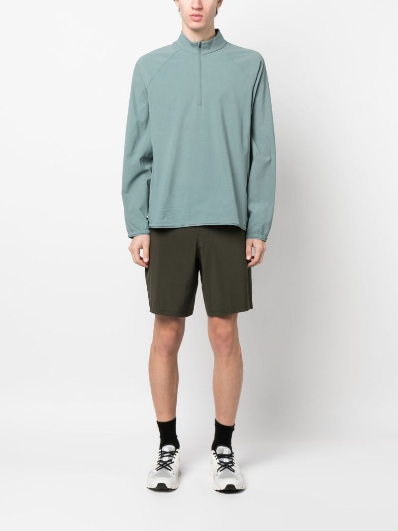 Green Half-zip Golf Jacket