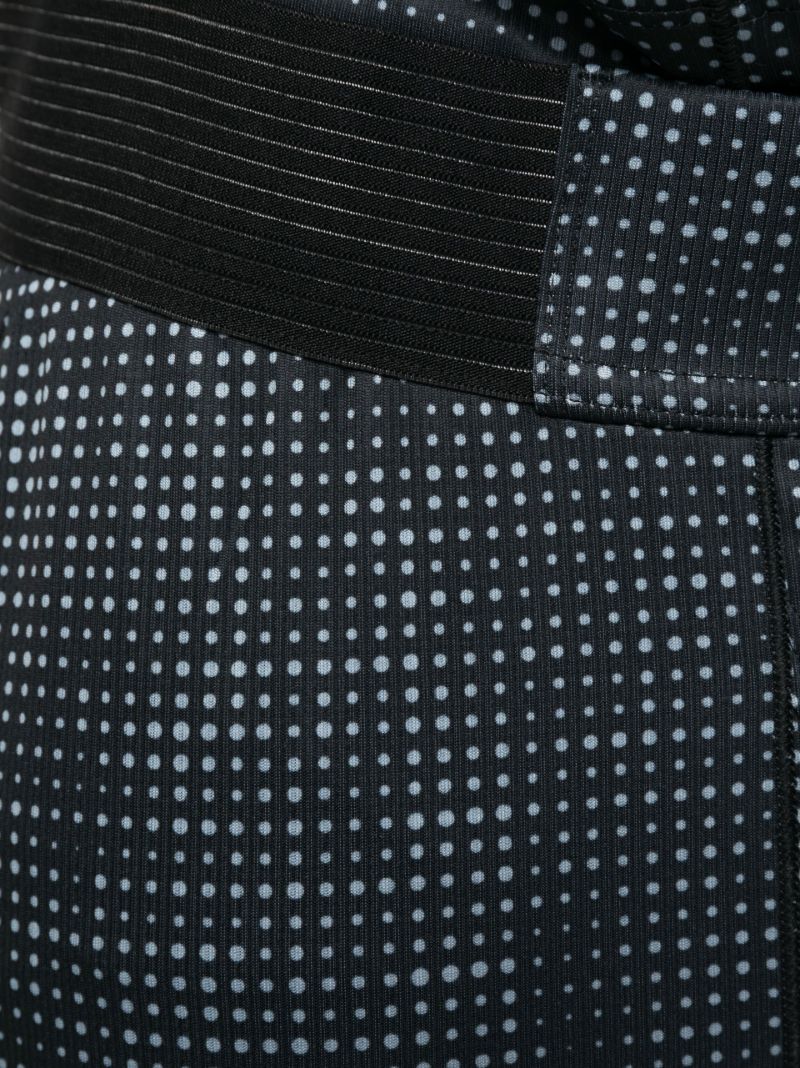 Grey Helium Power Grid Base Layer Trousers
