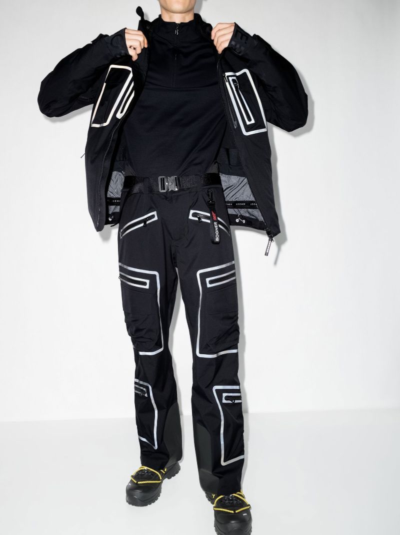 Black Harrison Ski Base Layer Top