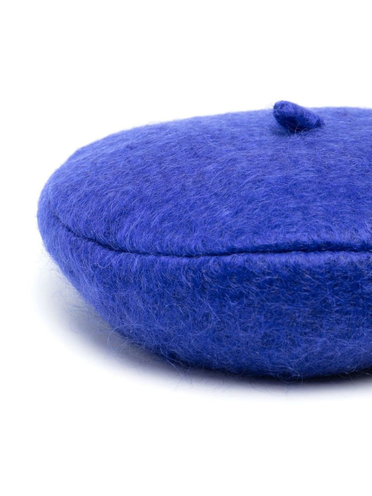 Blue Logo Plaque Beret