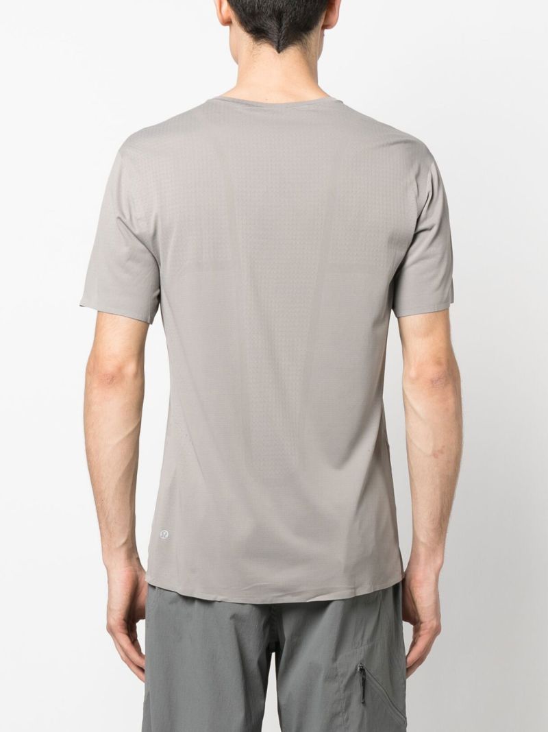 Grey Fast and Free Running T-shirt