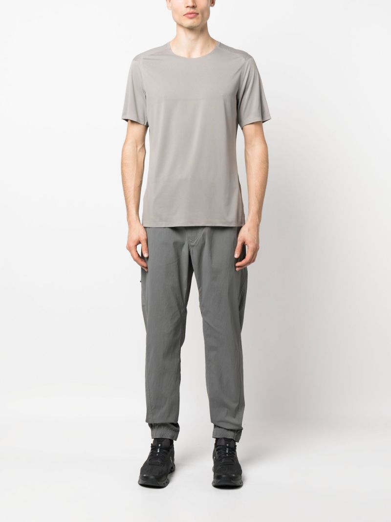 Grey Fast and Free Running T-shirt