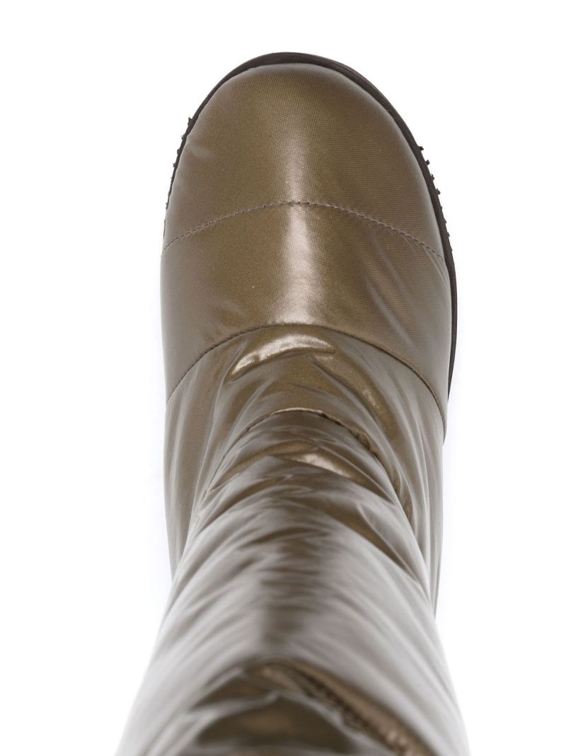 Brown Padded Ankle Boots