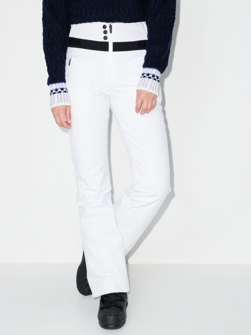 White Borja3-t Bootcut Ski Trousers