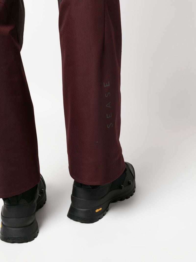 Red Trace Straight-leg Ski Trousers