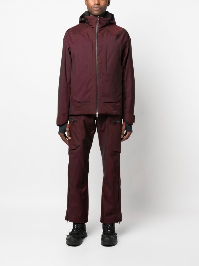 Red Trace Straight-leg Ski Trousers