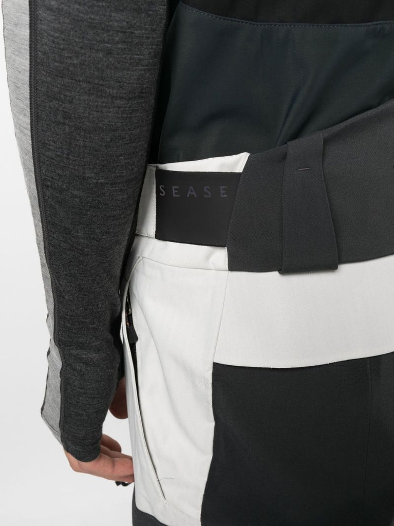 Panelled Sleeveless Jumpsuit