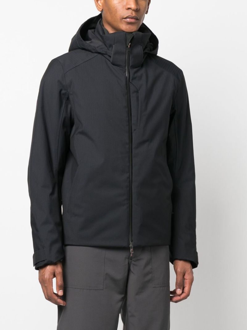 Black Balma Hooded Jacket