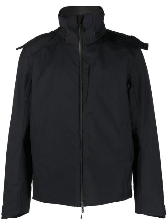 Black Balma Hooded Jacket