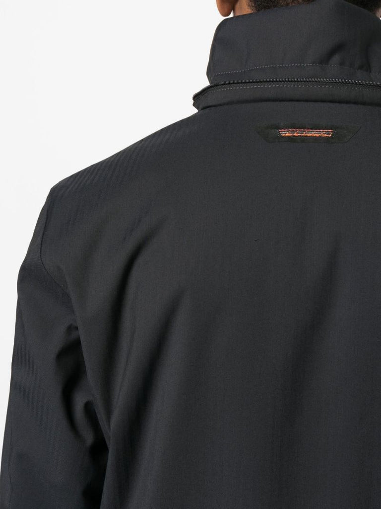 Black Balma Hooded Jacket