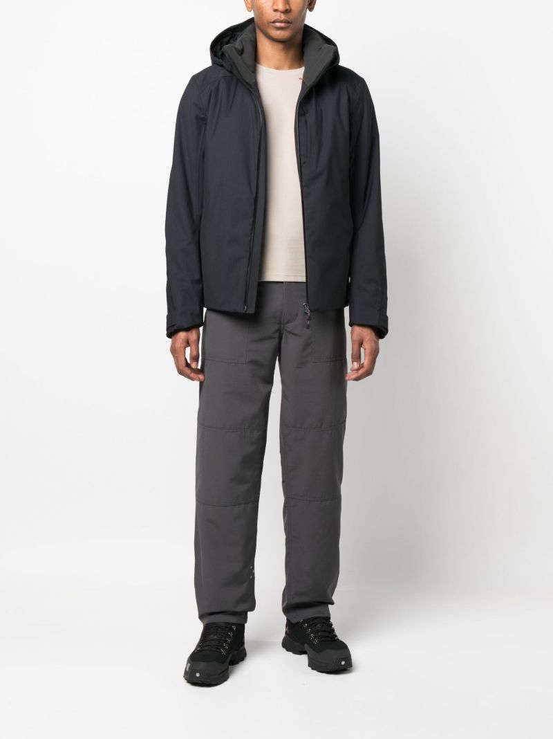 Black Balma Hooded Jacket