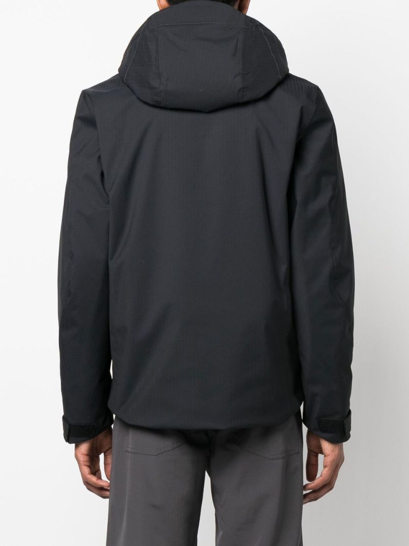 Black Balma Hooded Jacket