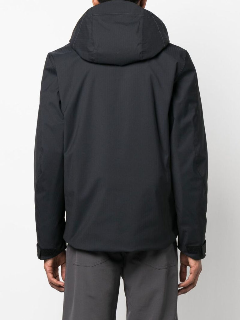 Black Balma Hooded Jacket