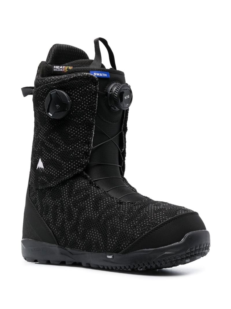 Black Swath Boa Snowboard Boots