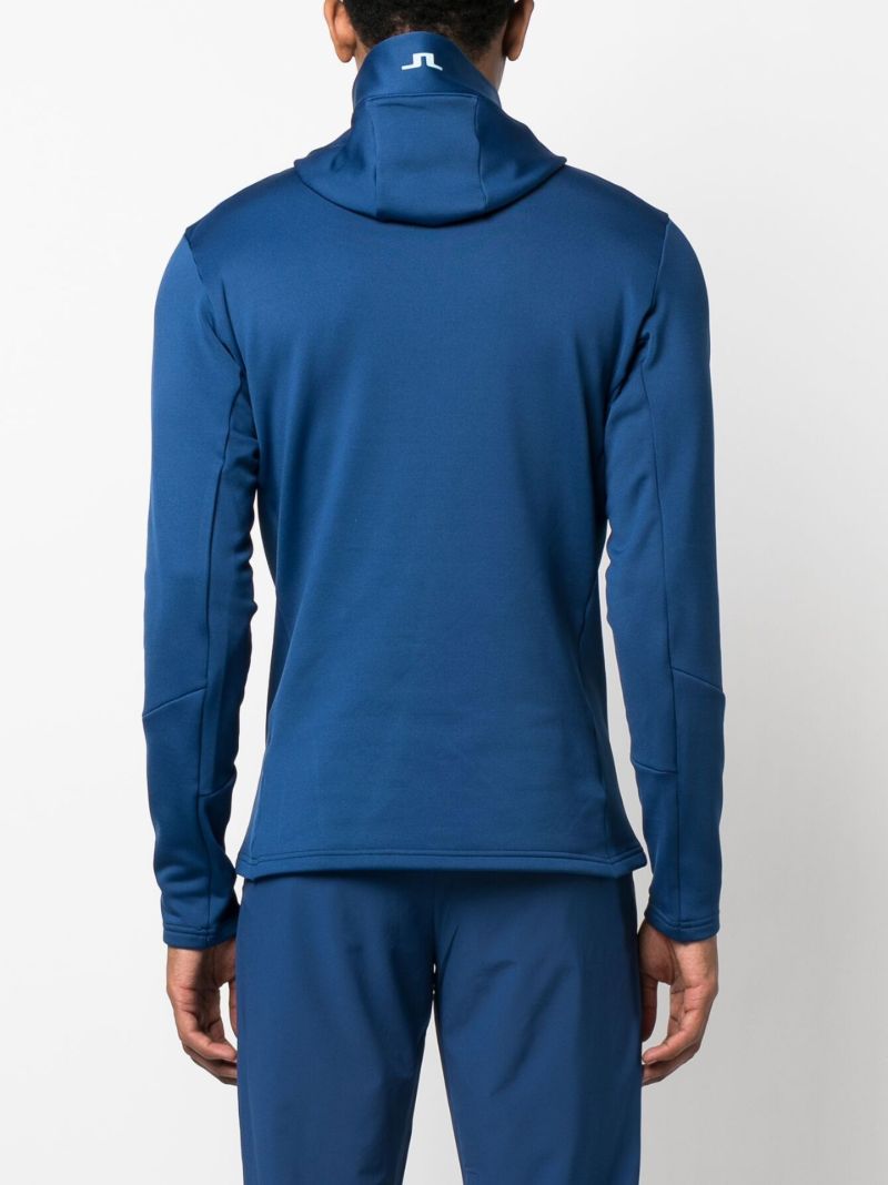 Blue Aerial Golf Hoodie