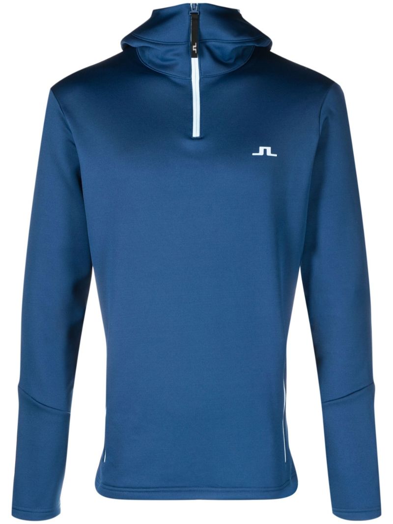 Blue Aerial Golf Hoodie