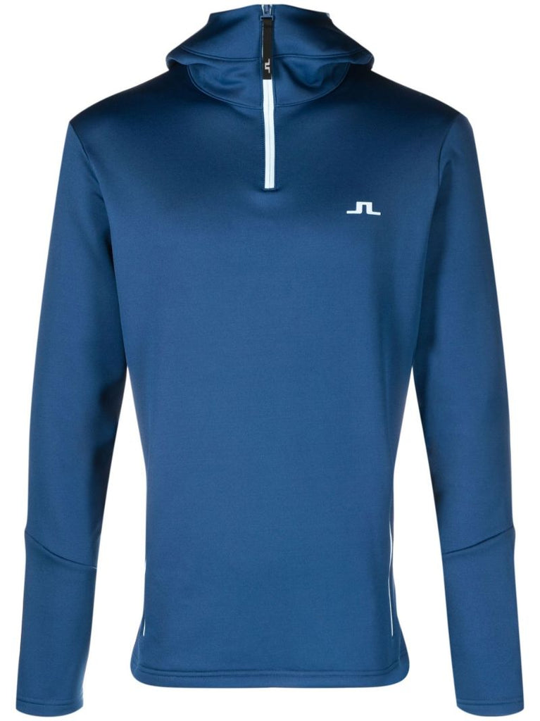 Blue Aerial Golf Hoodie