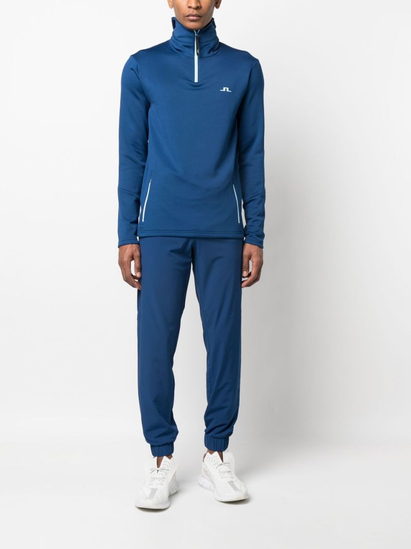 Blue Aerial Golf Hoodie