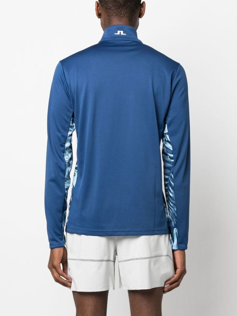 Navy Emanuel Long-sleeved T-shirt