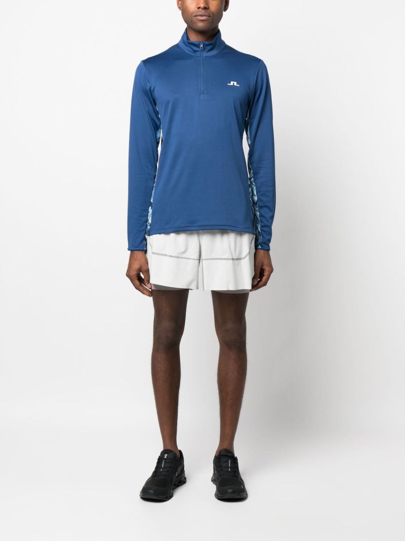 Navy Emanuel Long-sleeved T-shirt