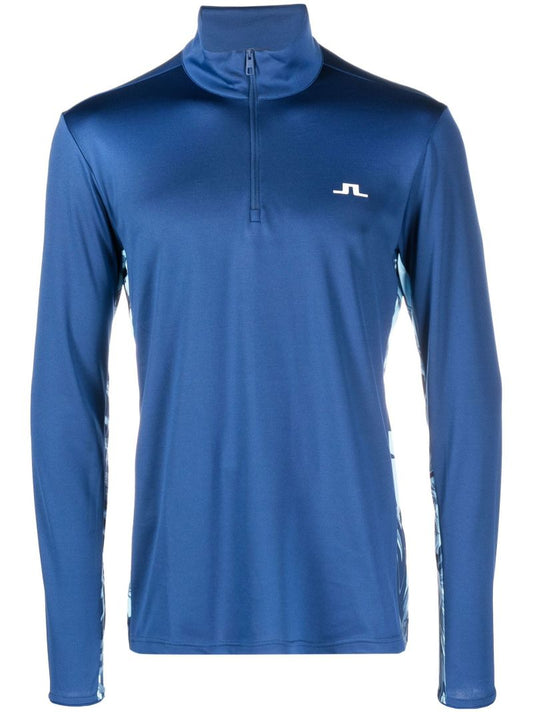 Navy Emanuel Long-sleeved T-shirt