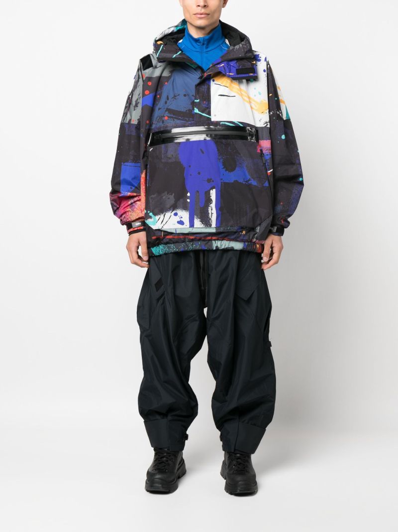 Black 3k Hooded Ski Jacket