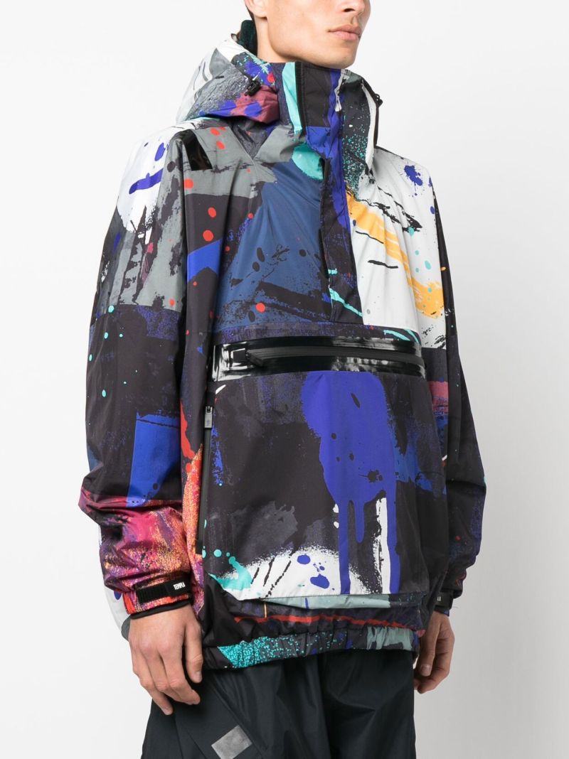 Black 3k Hooded Ski Jacket