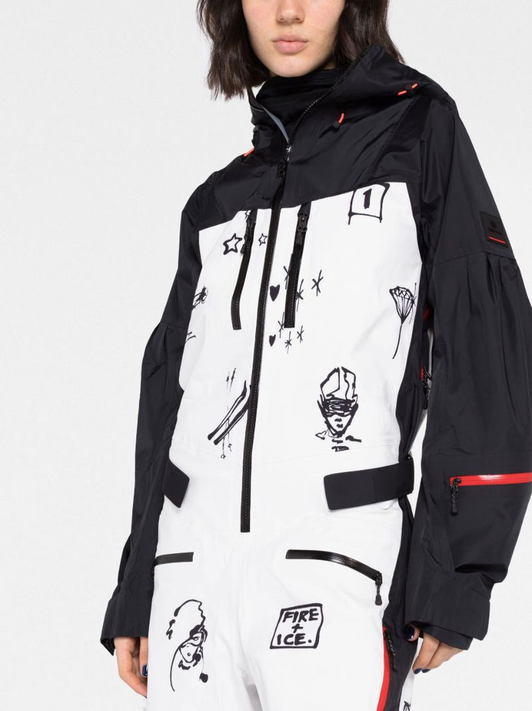 White Fioma Ski Suit