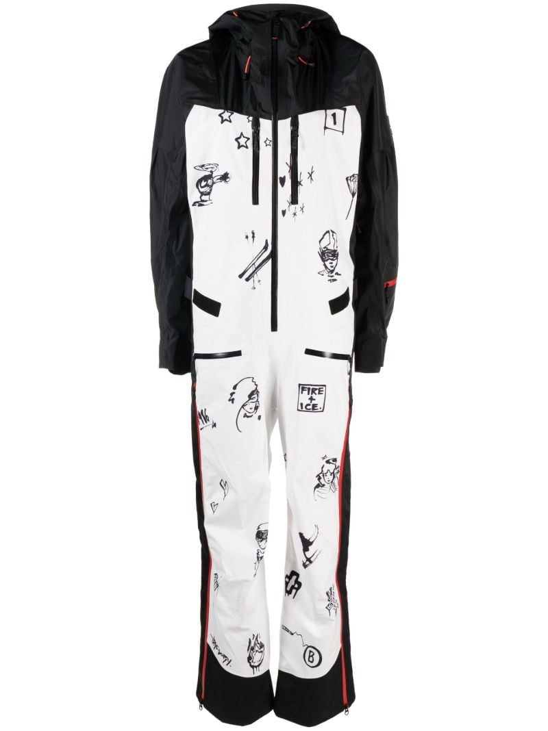 White Fioma Ski Suit