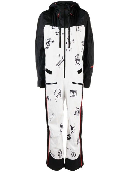 White Fioma Ski Suit