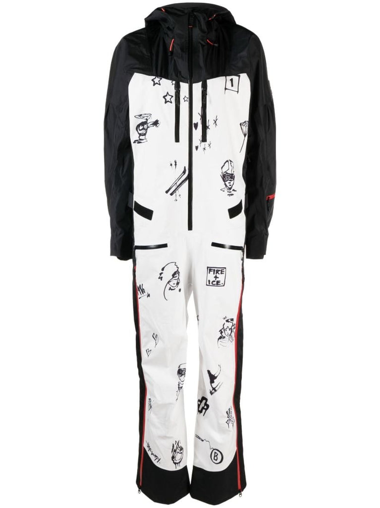 White Fioma Ski Suit