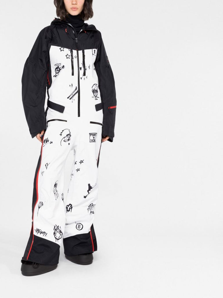 White Fioma Ski Suit