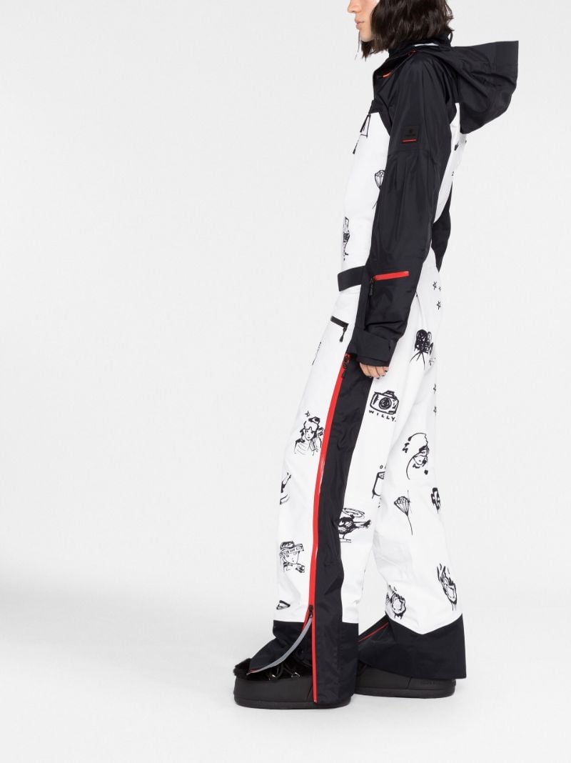 White Fioma Ski Suit