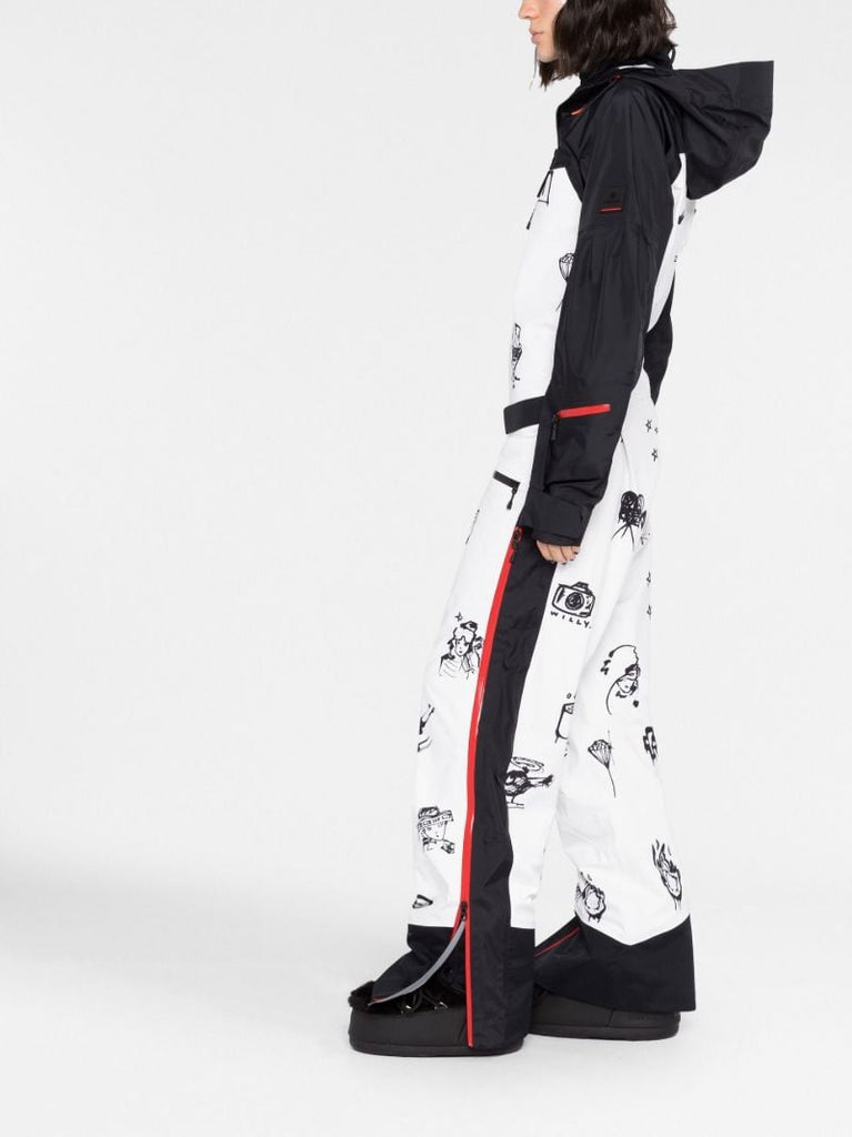 White Fioma Ski Suit
