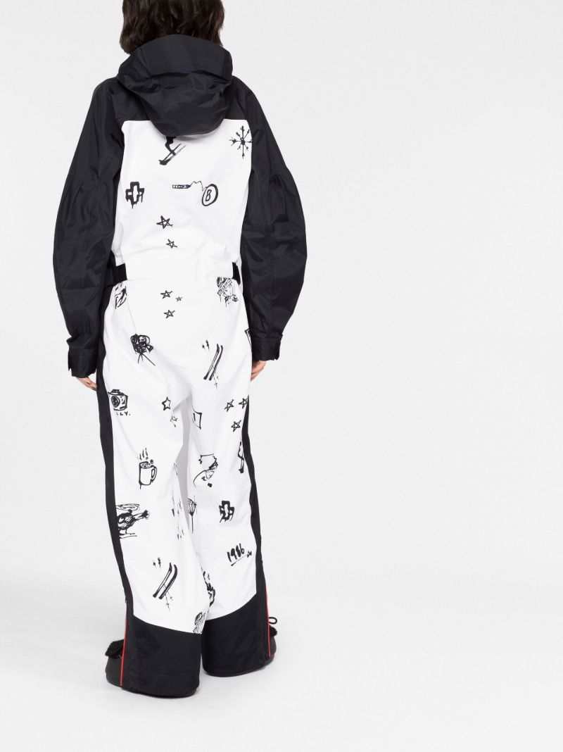 White Fioma Ski Suit