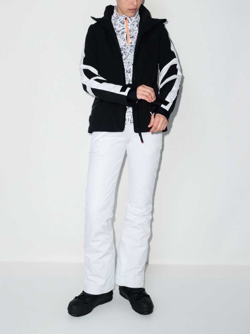 Black Moia Hooded Ski Jacket