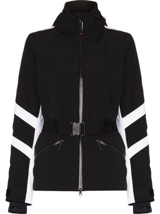 Black Moia Hooded Ski Jacket
