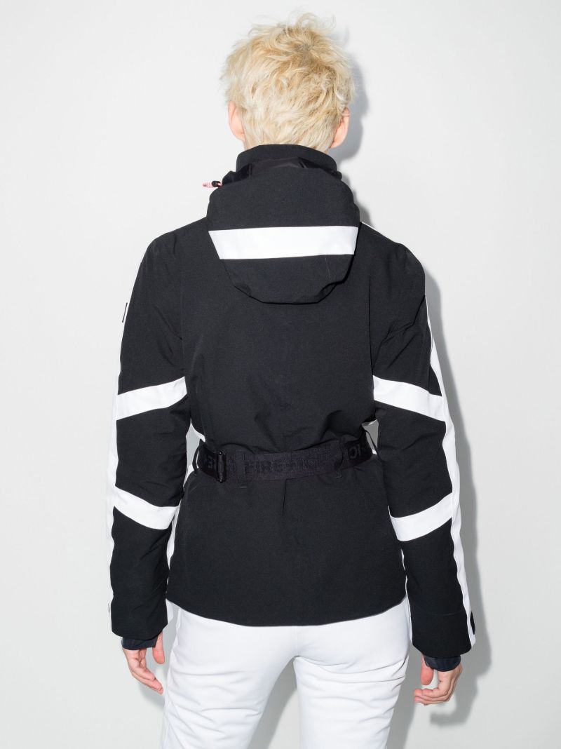 Black Moia Hooded Ski Jacket