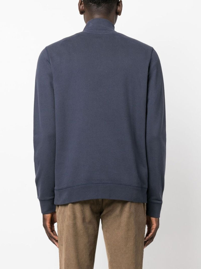 Blue Cotton Sweatshirt