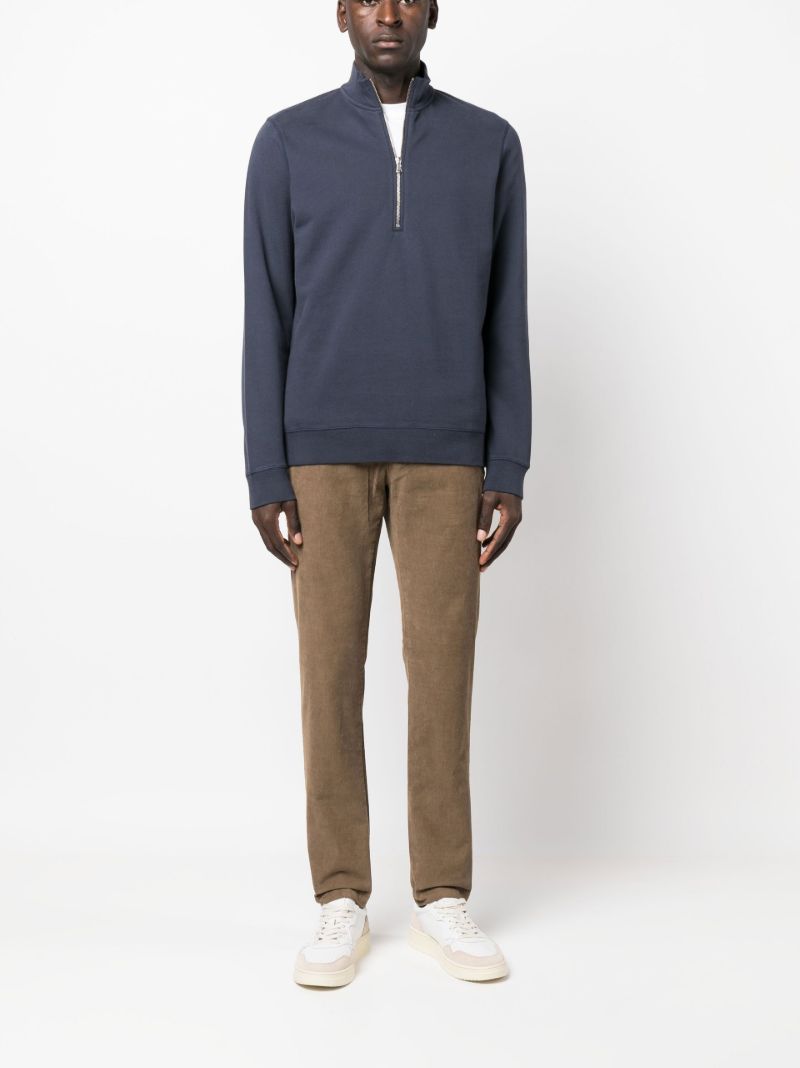 Blue Cotton Sweatshirt