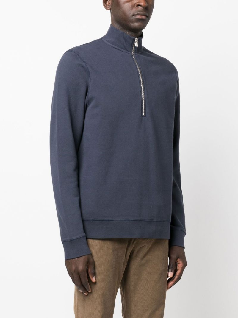 Blue Cotton Sweatshirt