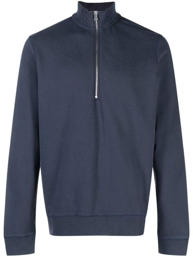 Blue Cotton Sweatshirt