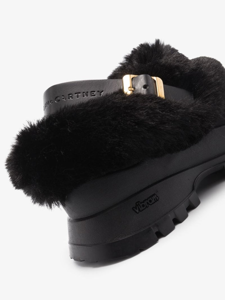 Black Trace Fff Rubber Clogs